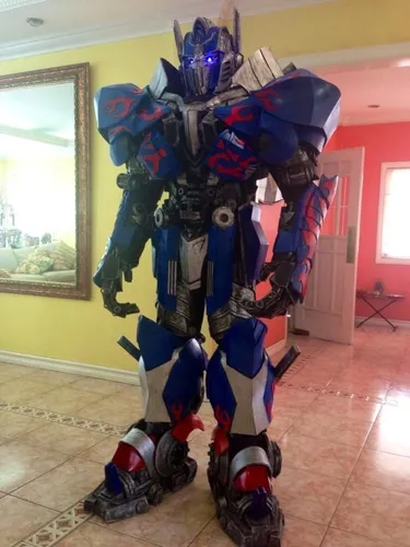 Projeto Armadura Optimus Prime transformers Cosplay MercadoLivre