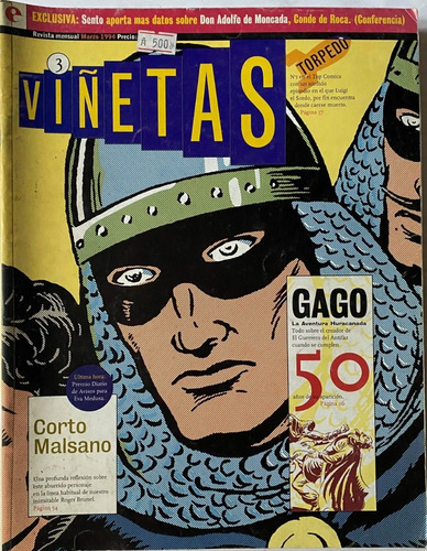 Viñetas Nº 3, Comics Historieta Europea, 3/1994, Ex03b5