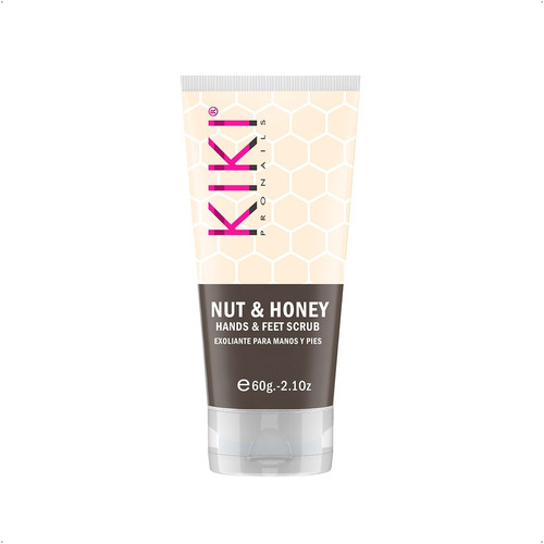 Kiki Exfoliante Para Manos Y Pies - Nueces & Miel (60g)