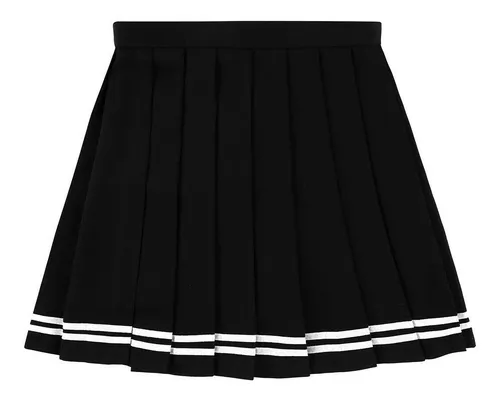 Saia de prega best sale coreana