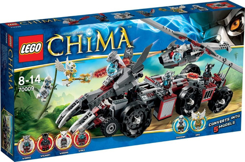 Todobloques Lego 70009 Chima Guarida Combate Worritz