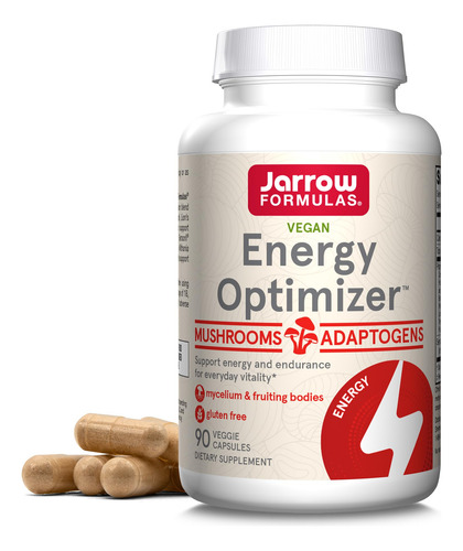 Jarrow Formulas Energy Optimizer Con Hongos 90 Cápsulas