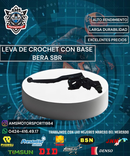 Leva De Crochet Con Base Bera Sbr 