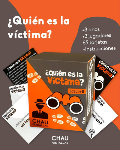 Quién Es La Víctima - Chau Pantallas - Giro Didáctico