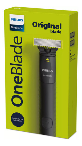 Imagen 7 de 7 de Afeitadora Philips One Blade Qp142410 Dimm Color Negro
