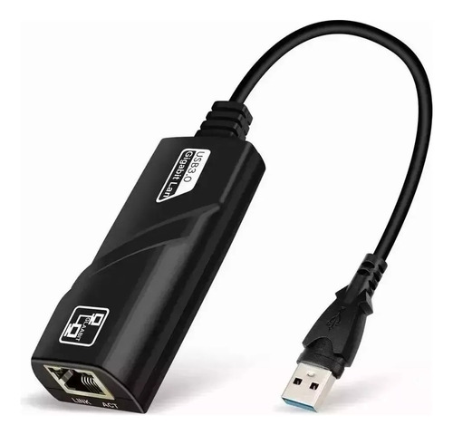 Adaptador Ethernet Usb 3.0 A Rj45 Gigabit Lan 1000mbps