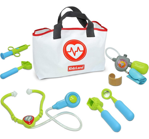 Kidzlane Play Doctor Kit Para Niños Pequeños Niños