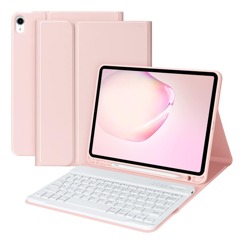 Funda Con Teclado Bqss / Para iPad 10.9 / Pink