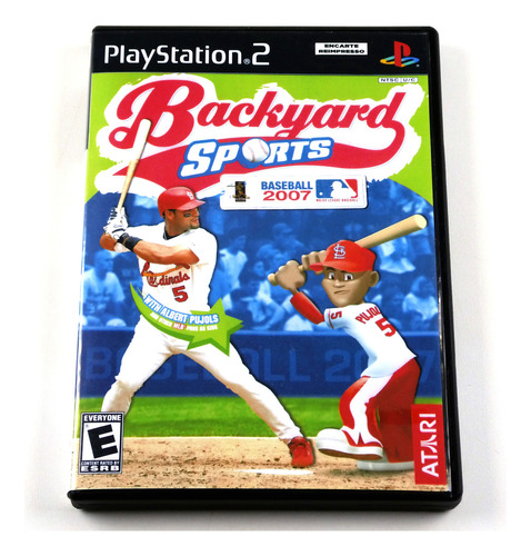 Backyard Sports Baseball 2007 Original Playstation 2 Ps2