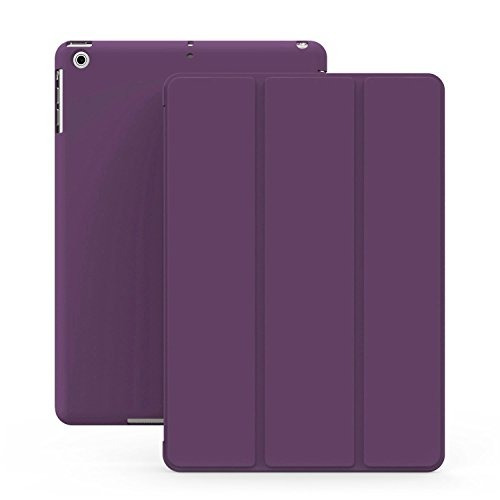Khomo iPad Mini 1 2 3 Funda - Serie Dual - Ultra Slim Purple