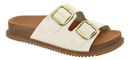 Papete Slide Birken Tamanco Fivela Chinelo Beira Rio Confort