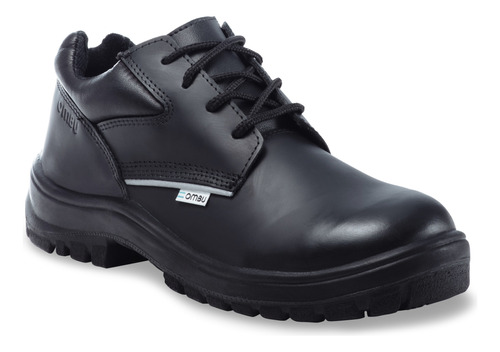 Calzado Zapato De Seguridad Modelo Prusiano Ombu  Negro C/p 