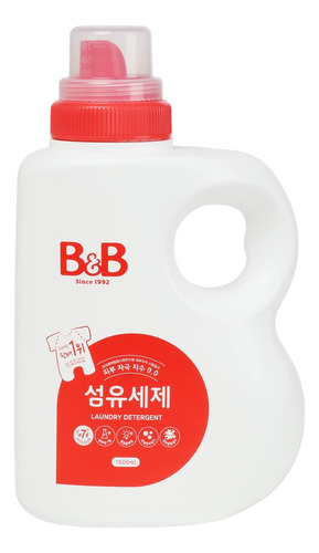 B&b - Detergente Para Ropa De Bebé, 50.7 Onzas, Detergente L