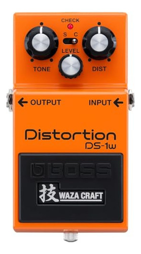 Pedal De Distorsión Boss Ds-1w Waza Craft
