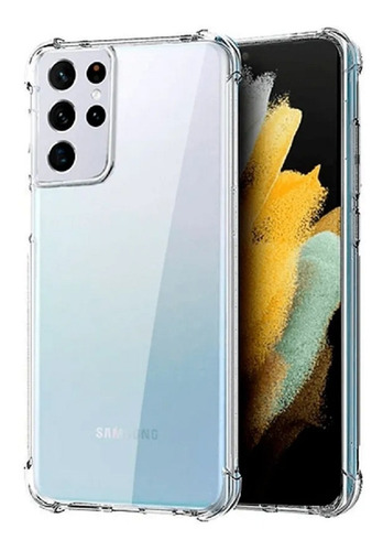 Carcasa Transparente Reforzada Para Samsung S21 Plus
