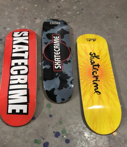 Shape Skate Crime Maple 9.0 V1 Sol - Skateboard