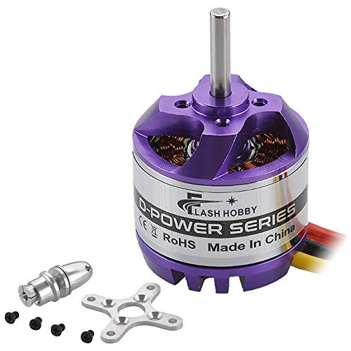 Motor Brushless Flash Hobby D2830 850kv Para Aviones Rc