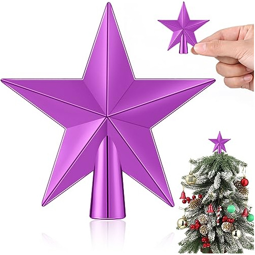 Remate De Estrella De Árbol De Navidad Pequeño Árbol...