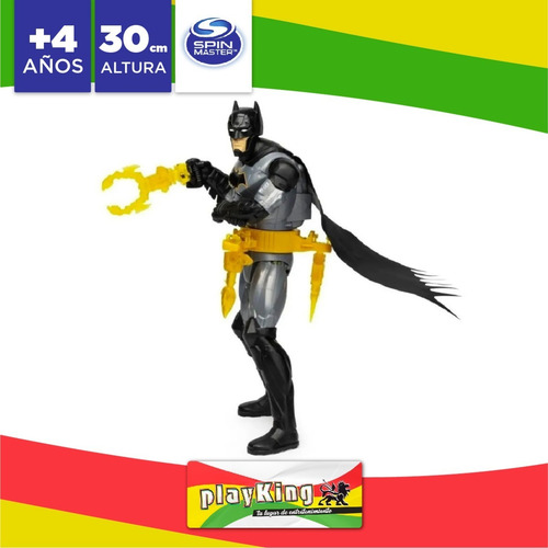 Muñeco Batman Deluxe Con Accesorios Figura 30 Cm Playking