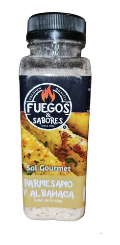 Parmesano Y Albahaca X 250 Gm- Fuegos & Sabores