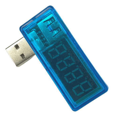 Medidor Teste Porta Usb Corrente Voltímetro Amperímetro Led