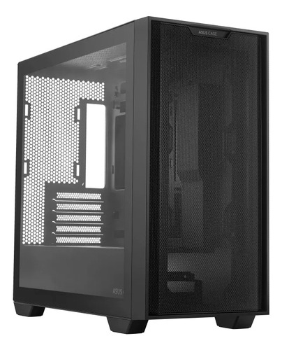 Gabinete Asus Case A21 Cableado Trasero M-atx Color Negro