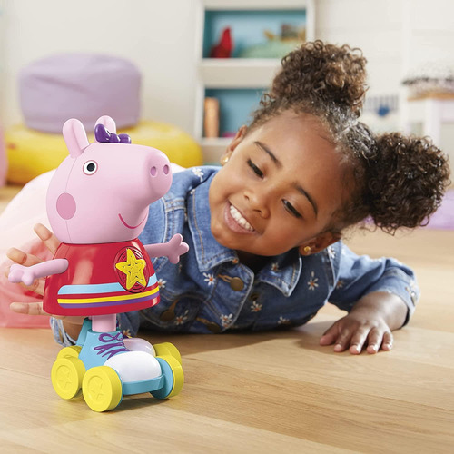 Boneca De Patinação Em Rodas De Brinquedo Hasbro Peppa Pig D