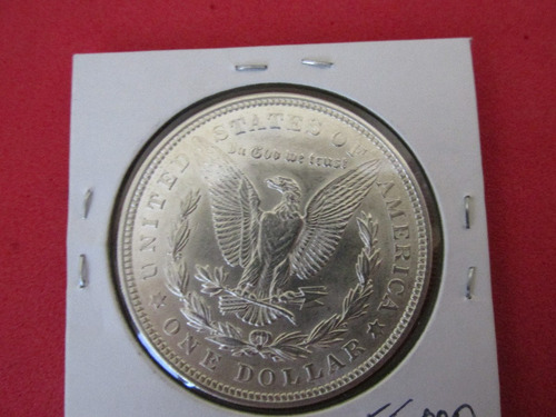 Moneda 1 Dollar Morgan Estados Unidos De Plata Año 1921
