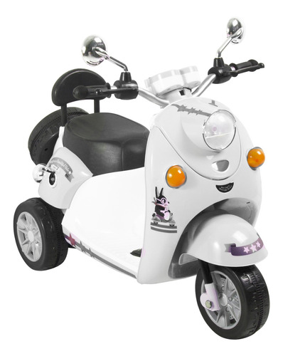 Moto Scooter D5588 Blanc