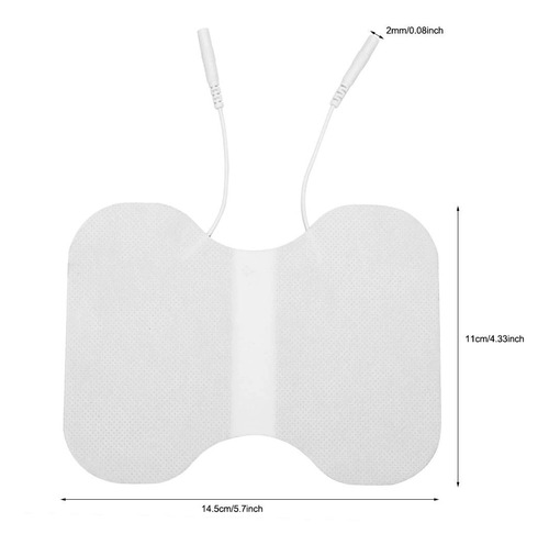Electrodo Lumbar 2 Pz Cola De Ratón Fisioterapia Tens Ems