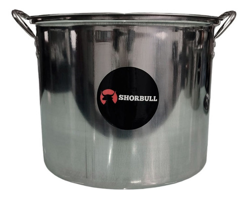 Ollas Con Tapa Acero Inoxidable 8 Pz 6.6 9.3 12 17l Shorbull Color Gris