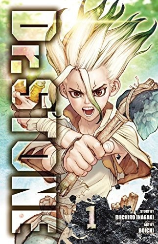 Dr. Stone, Vol. 1 (1), De Inagaki, Riichiro. Editorial Viz Media Llc, Tapa Blanda En Inglés, 2018