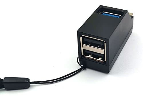 Fanshu 2 Concentrador Usb 3.0 3 Puerto Mini Portatil Pc