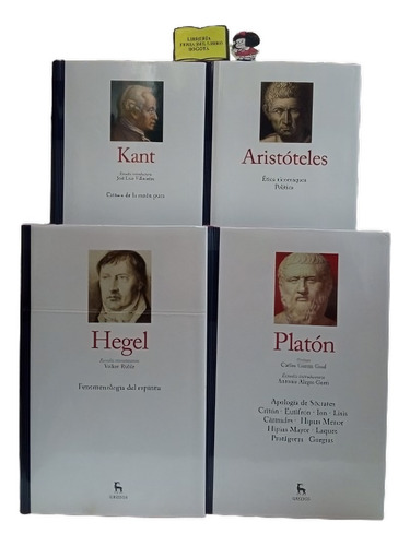 Oferta - Filosofía - 4 Libros Gredos - Kant - Hegel - 2010