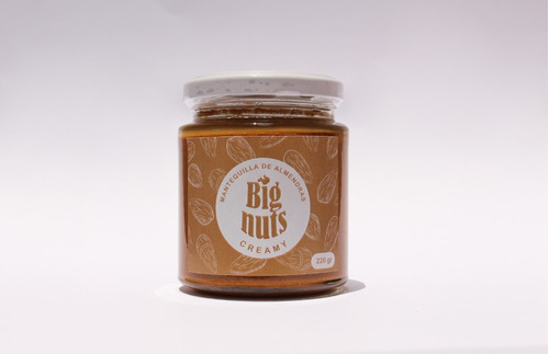 Mantequilla De Almendras Big Nuts 250 Gr