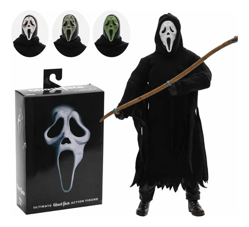 Figura Pelicula De Terror Scream 6 Ghostface Con Cuchillos