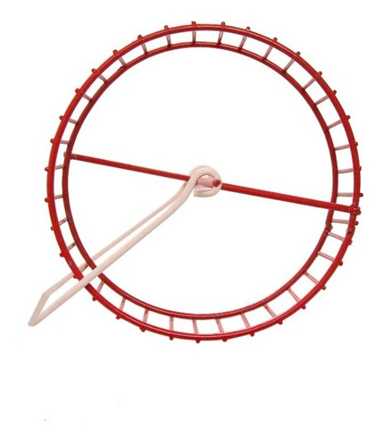 Imagen 1 de 2 de Rueda Roja Para Hamster Para Pegar O Soldar