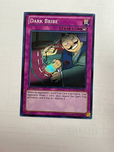 Dark Bribe Sup Yugioh