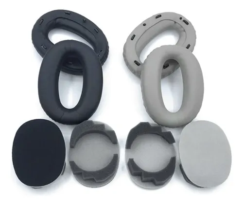 Almohadillas De Piel Proteica Para Sony Mdr-1000x Wh-1000xm2