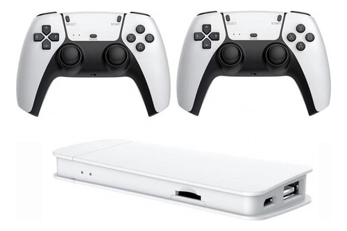 Game Stick Pro M15 4k Hdmi Mas De 20.000 Juegos 20 Consolas Blanco