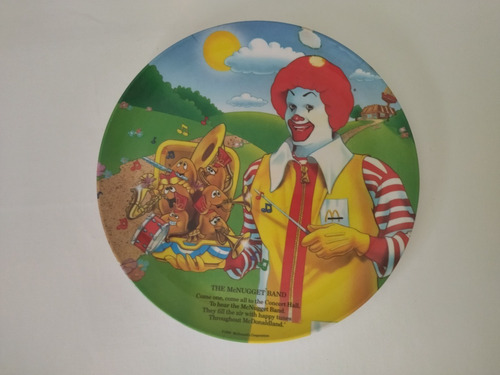 Plato Decorativo Mcdonald's 1989 Vintage