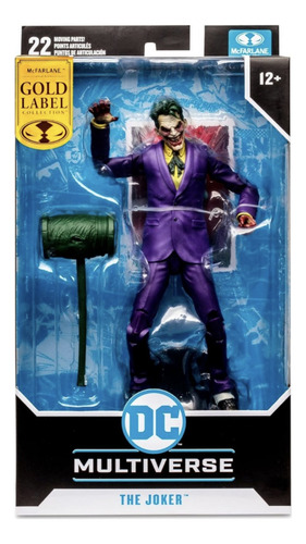 The Joker Dc Vs Vampires Mcfarlane Toys Multiverse Figura (Usado)