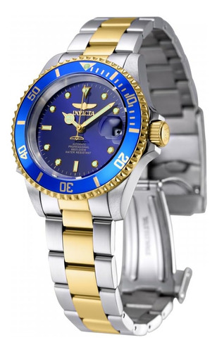 Reloj Automático Invicta Pro Diver Collection Con Forma De M