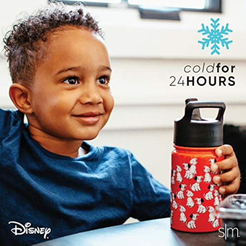 Botella De Agua Para Niños Con Tapa Acero Inoxidable Aislad