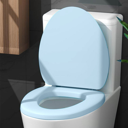 Asiento De Inodoro En T, Duradero, Redondo, Suave Con Cierre