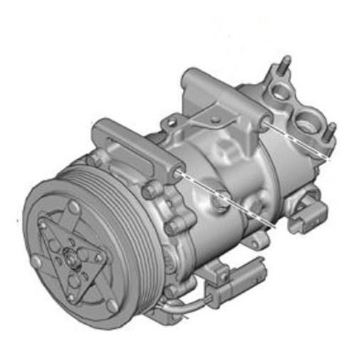Compresor Aire Acondicionado Peugeot 208 2014