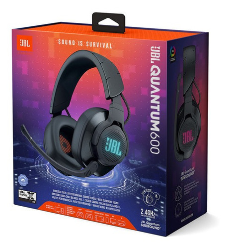 Audífonos Gaming Jbl Quantum 600 Microfono Bluetooth Sin Cab