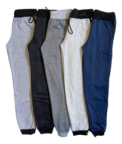 Calça Moletom Masculina Com Punho Peluciada Skinny Academia