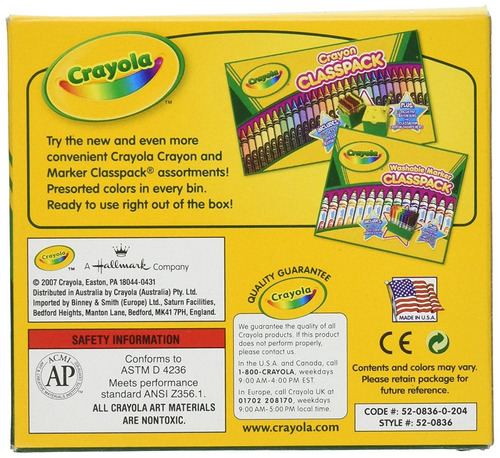 Lápices De Colores Crayola A Granel (12 Count), Negro