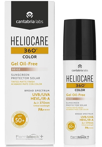 Protector Solar Heliocare 360 Gel Oil - mL a $3198